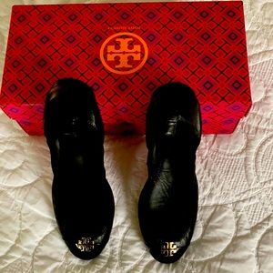Tory Burch Black Jolie Ballet Size 8.5